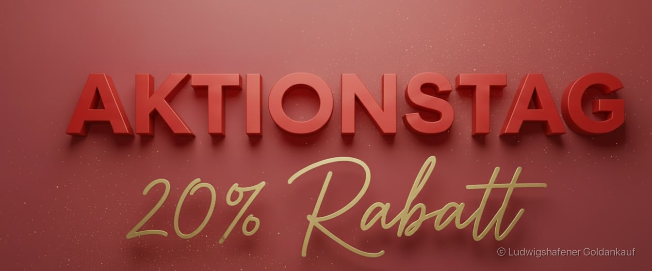 Rotes und goldenes Aktionsvisual