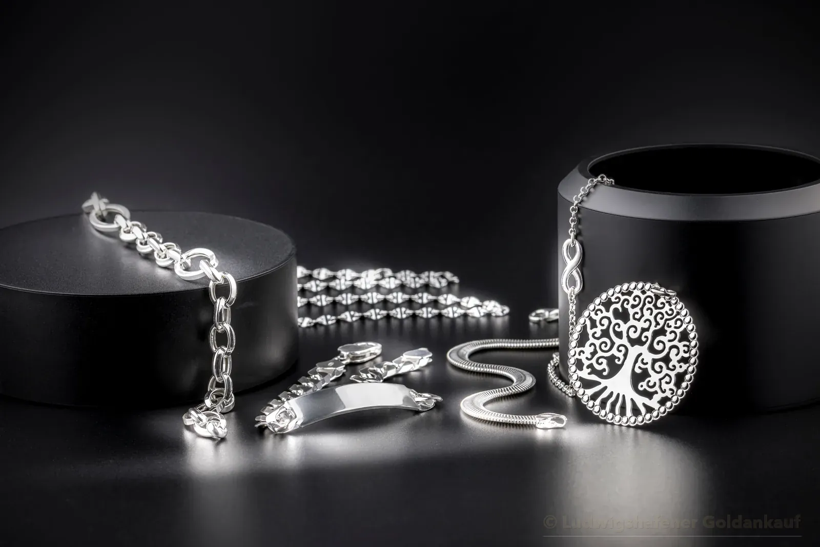 Silberschmuck Detail